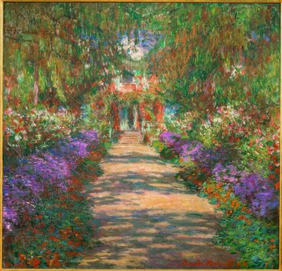 ジヴェルニーの庭園 作： Claude Monet