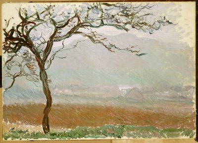 ジヴェルニーの田舎 作： Claude Monet
