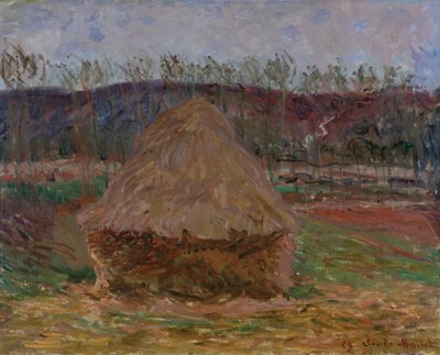 ジヴェルニーのヘイスタック 作： Claude Monet
