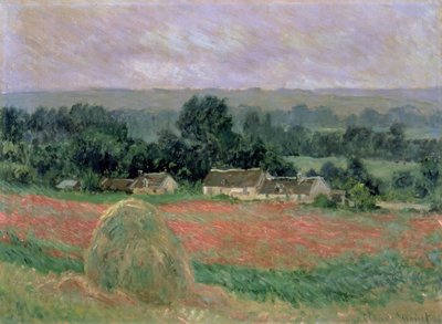 ジヴェルニーの干し草、1886年 作： Claude Monet