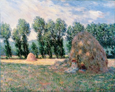 干し草の山 作： Claude Monet