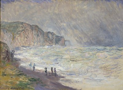 1897年、プールヴィルの重海 作： Claude Monet