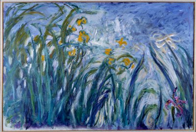 アイリス 作： Claude Monet