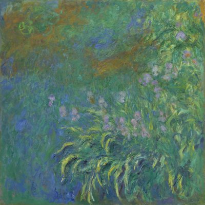 アイリス、191417。 作： Claude Monet