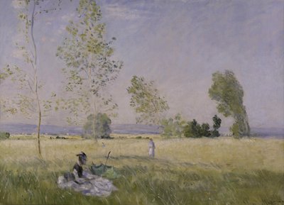 夏 作： Claude Monet