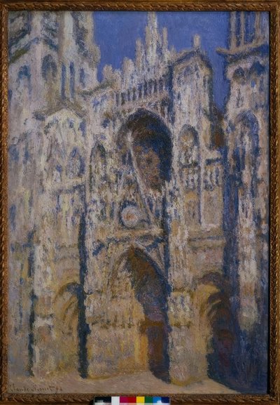 ルーアン大聖堂、ポータルとアルバンの塔、プレ 作： Claude Monet