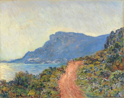 ミュンヘン近郊のコーニッシュ モナコ近郊のコーニッシュ 作： Claude Monet