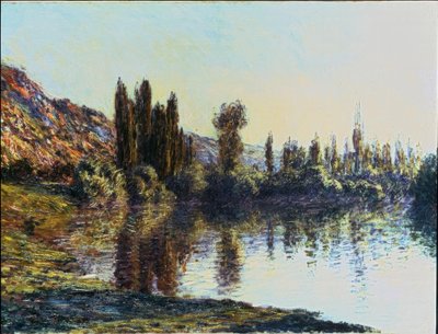 ヴェトゥイユのセーヌ川 作： Claude Monet