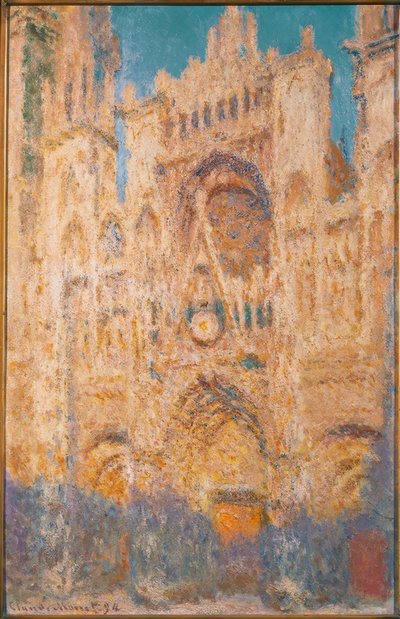 ルーアン大聖堂 作： Claude Monet