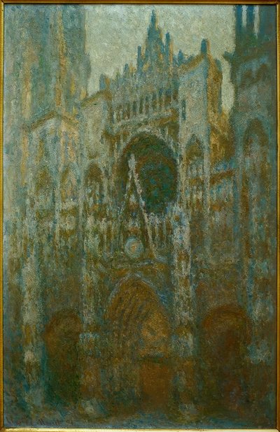 ポータルルーアン大聖堂 作： Claude Monet