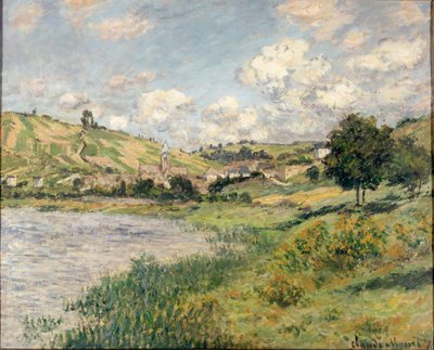 風景。ヴェトゥイユ 作： Claude Monet