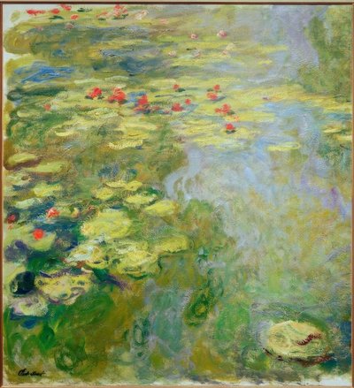 睡蓮の池（左） 作： Claude Monet