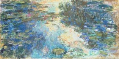 睡蓮の池 作： Claude Monet
