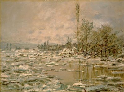 大失敗、灰色の天気 作： Claude Monet