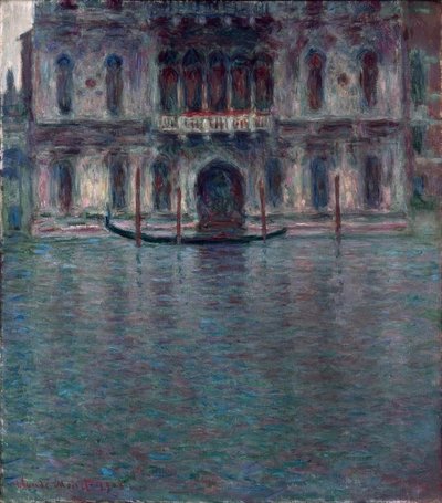 ルパレコンタリーニ、ヴェニス（パラッツォコンタリーニデルザッフォ、V 作： Claude Monet