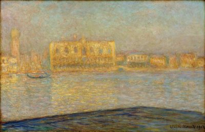 サンジョルジュメジャーから見たデュカル宮殿 作： Claude Monet