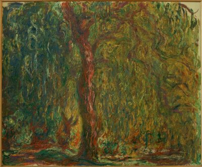 Le Saule pleureur（シダレヤナギ） 作： Claude Monet