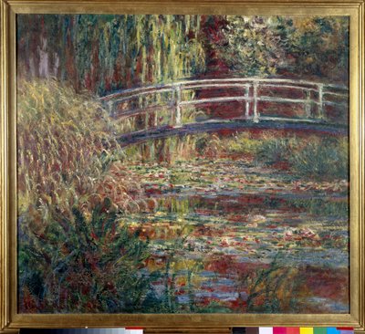 Le bassin aux nympheas, harmonie rose クロード・モネ(1840-1926)の絵画 1900年 Sun.0.89 x 1.00 m パリ、オルセー美術館 - 睡蓮の池、ピンクのハーモニー - クロード・モネ（1840-1926）の絵画、キャンバスに油彩（89 x 100 cm）。 作： Claude Monet