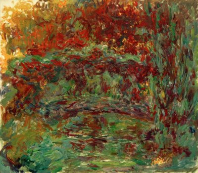日本の橋 作： Claude Monet