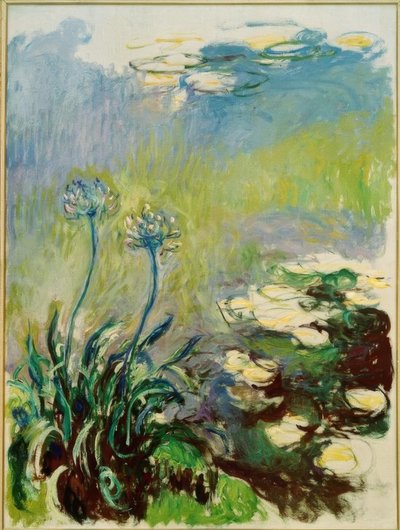 アガパンテス 作： Claude Monet