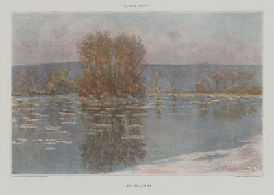 アイスキューブ 作： Claude Monet