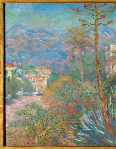 ボルディゲラの別荘,1884（油彩・カンヴァス） 作： Claude Monet