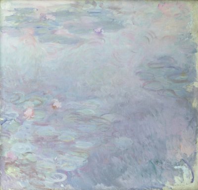 明るい色のニンフィア 作： Claude Monet