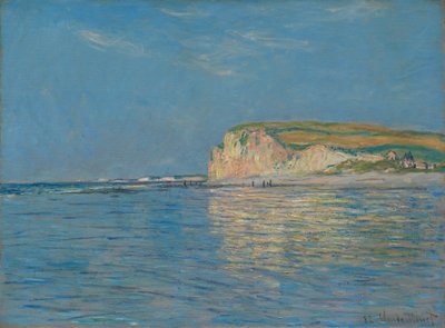 プルヴィルの干潮、ディエップ近郊、1882年 作： Claude Monet