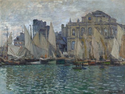 モネ、クロード（1840-1926） 《ル・アーブルの美術館》 油彩・キャンバス 1873年 ナショナル・ギャラリー（ロンドン） 75x100 作： Claude Monet