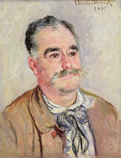ムッシュコグネール、1880年 作： Claude Monet