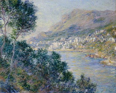 モンテカルロ、キャップマーティンの眺め、1884 作： Claude Monet