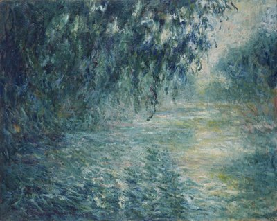 セーヌ川の朝 作： Claude Monet