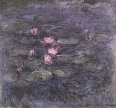 ニンフェアス、c。 1914 作： Claude Monet