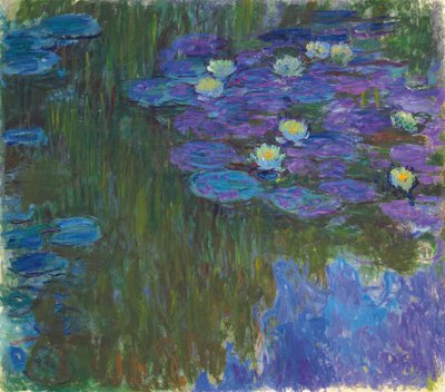 睡蓮が咲く 作： Claude Monet