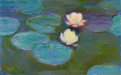 ニンフィア。 Ca. 1897-1898 作： Claude Monet