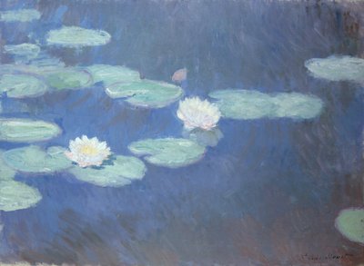 ニンフィアス、1916～19年頃（キャンバスに油彩） 作： Claude Monet