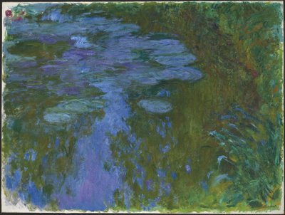 ニンフィア、c。 1914-1917 作： Claude Monet