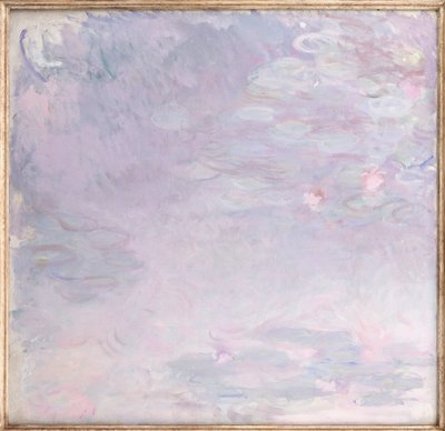 淡い睡蓮、1917年〜25年頃 作： Claude Monet