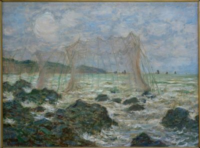 プールビルの釣り公園 作： Claude Monet