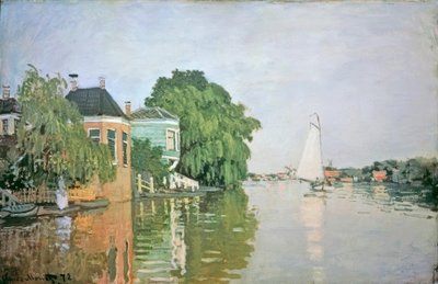 ザーンダム近くの風景 作： Claude Monet