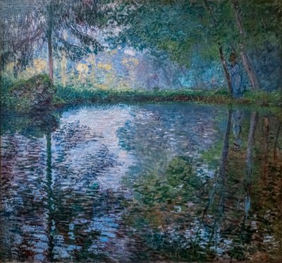 モンジェロンの池 作： Claude Monet
