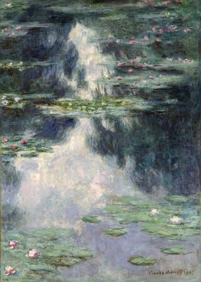 睡蓮の池、1907年 作： Claude Monet