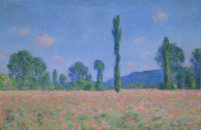 ケシ畑ジベルニー、189091。 作： Claude Monet