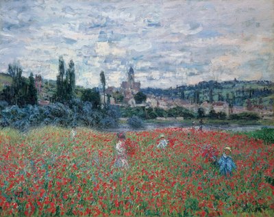 ヴェトイユ近郊のケシ畑 1879年頃 油彩・カンヴァス 作： Claude Monet