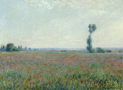 ケシ畑、1881 作： Claude Monet