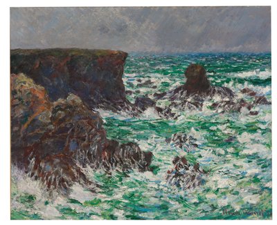 ポートコトン：ライオン、1886 作： Claude Monet