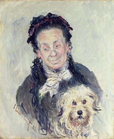 ユージニー・グラフの肖像（ポール・マダム）1882 作： Claude Monet
