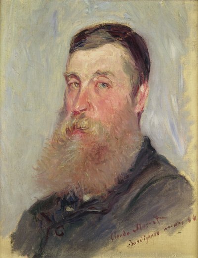 イギリスの画家の肖像、ボルディゲーラ、1884 作： Claude Monet