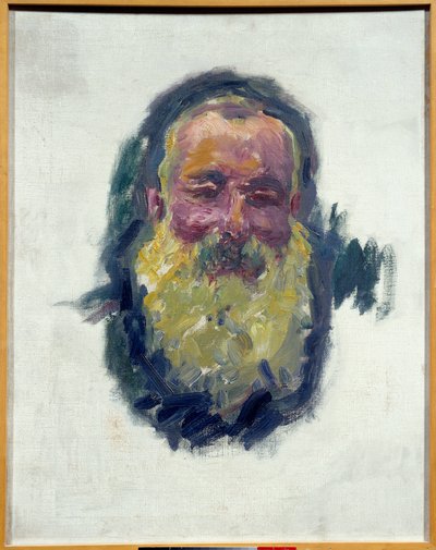 アーティストの肖像 作： Claude Monet