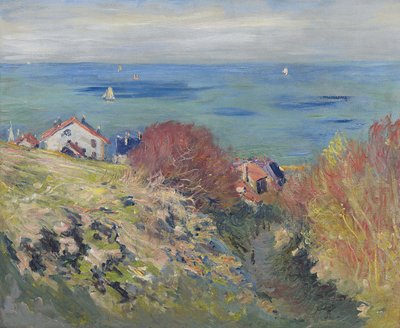 プールビル、1882 作： Claude Monet